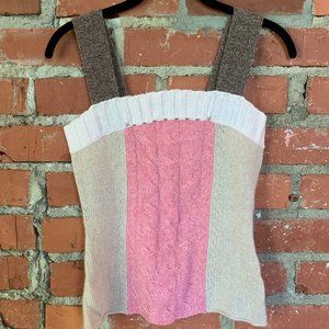 *SOLD* Vintage Burning Torch Cashmere Top